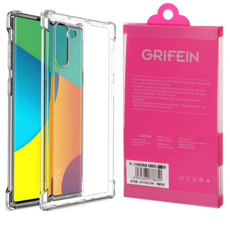 کاور گریفین مدل Transparent Armor مناسب برای گوشی موبایل سامسونگ Galaxy Note 10