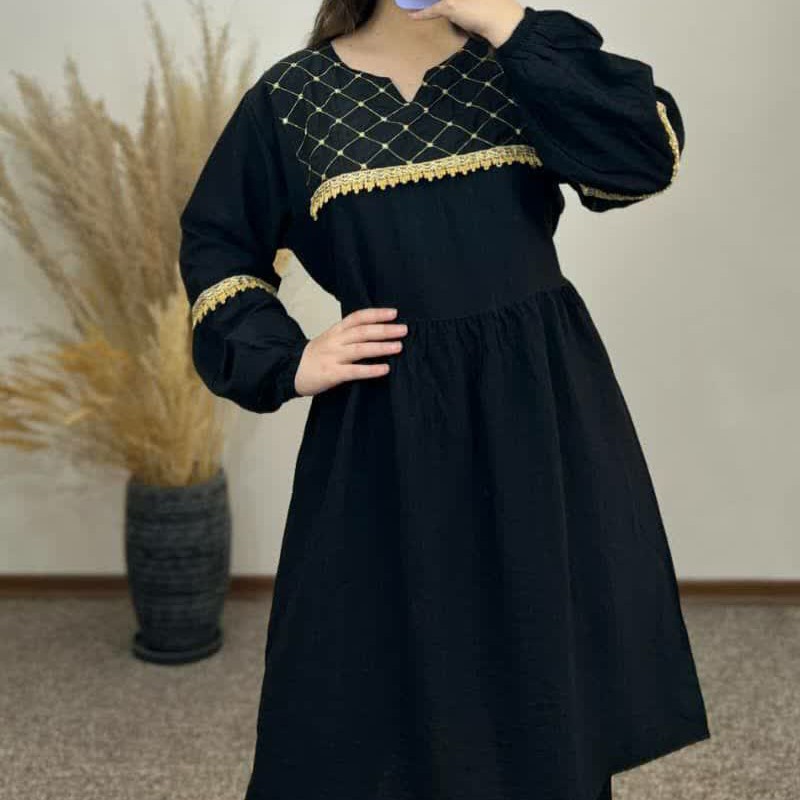 مانتو زنانه کرسپو و خامه دوزی