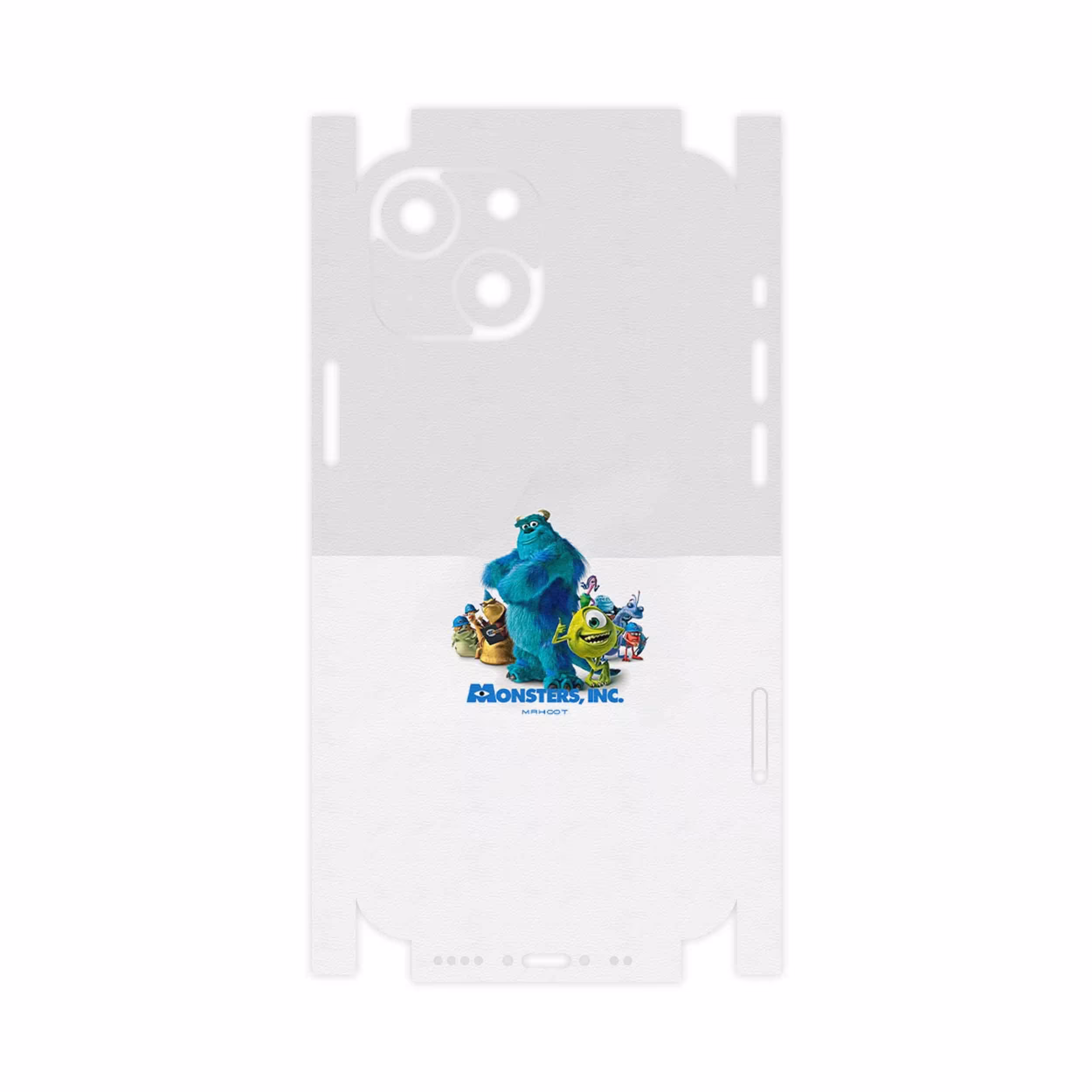 برچسب پوششی ماهوت مدل Monsters Inc-FullSkin مناسب برای گوشی موبایل اپل iPhone 13 Mini