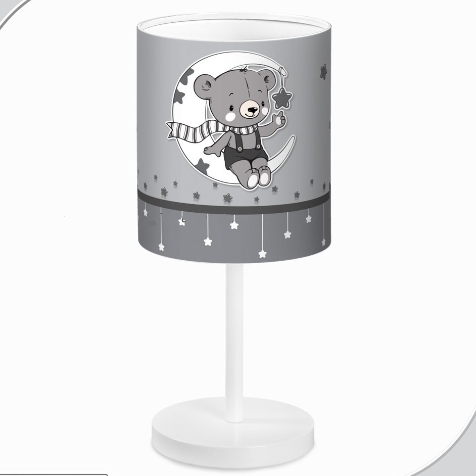 آباژور کودک طرح خرس و ماه کد 4384