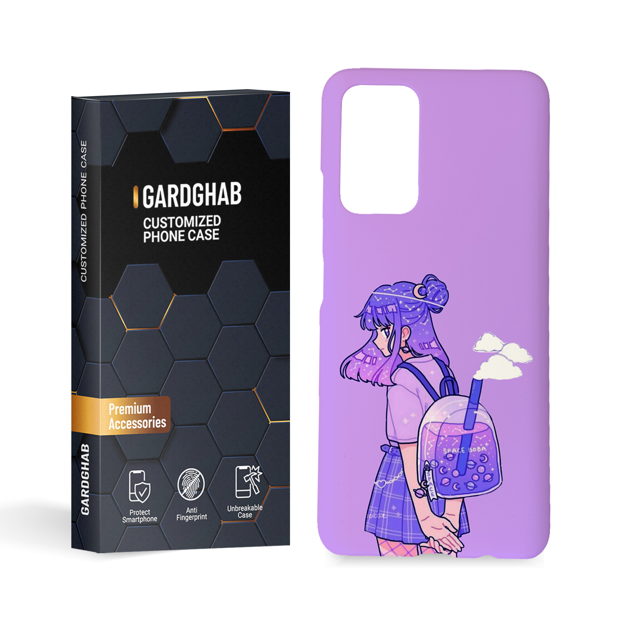 کاور گارد قاب مدل دخترانه مناسب برای گوشی موبایل شیائومی Redmi poco m4 pro