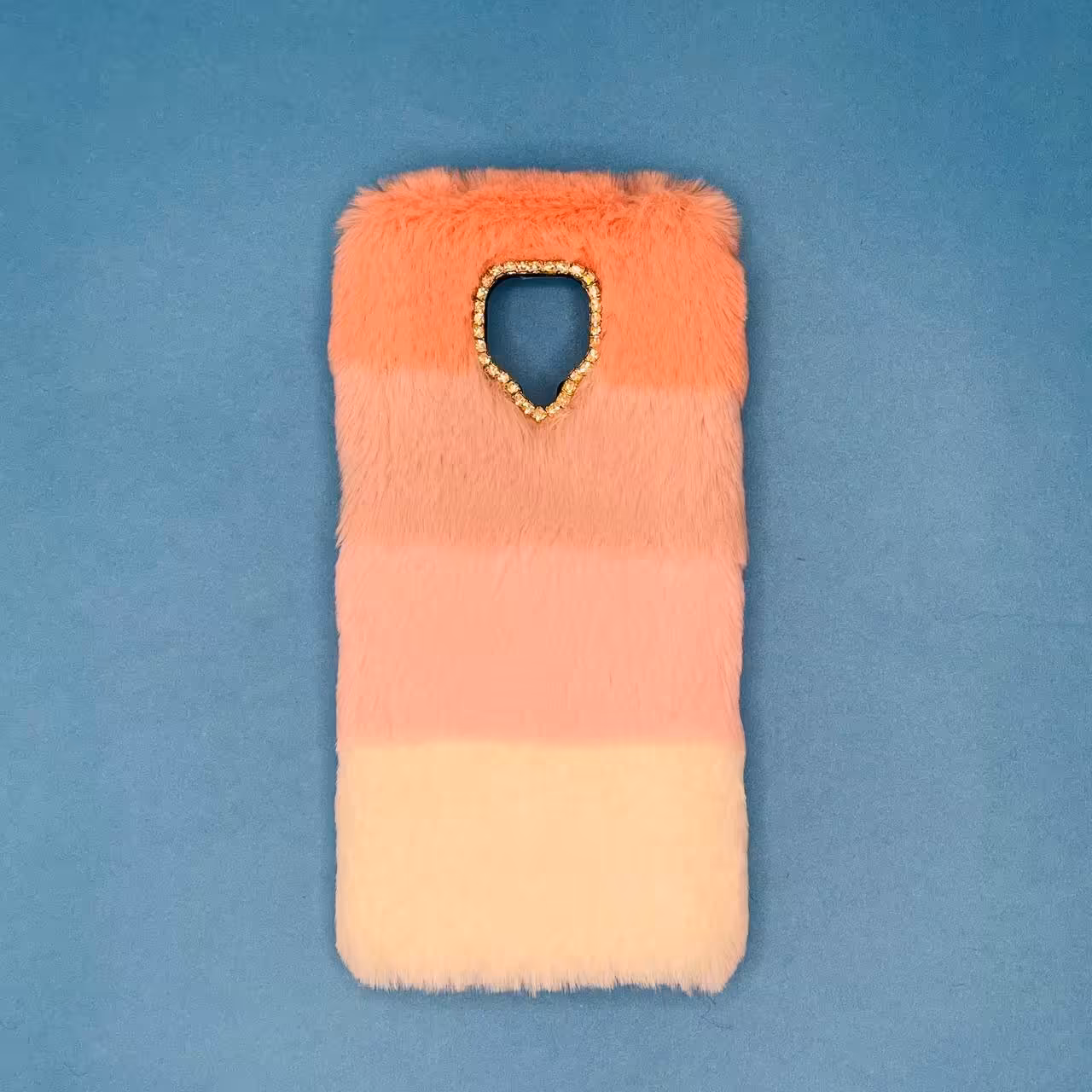 کاور مدل پشمالو طرح رنگین کمان مناسب برای گوشی موبایل شیائومی Redmi Note 9s / Note 9 Pro