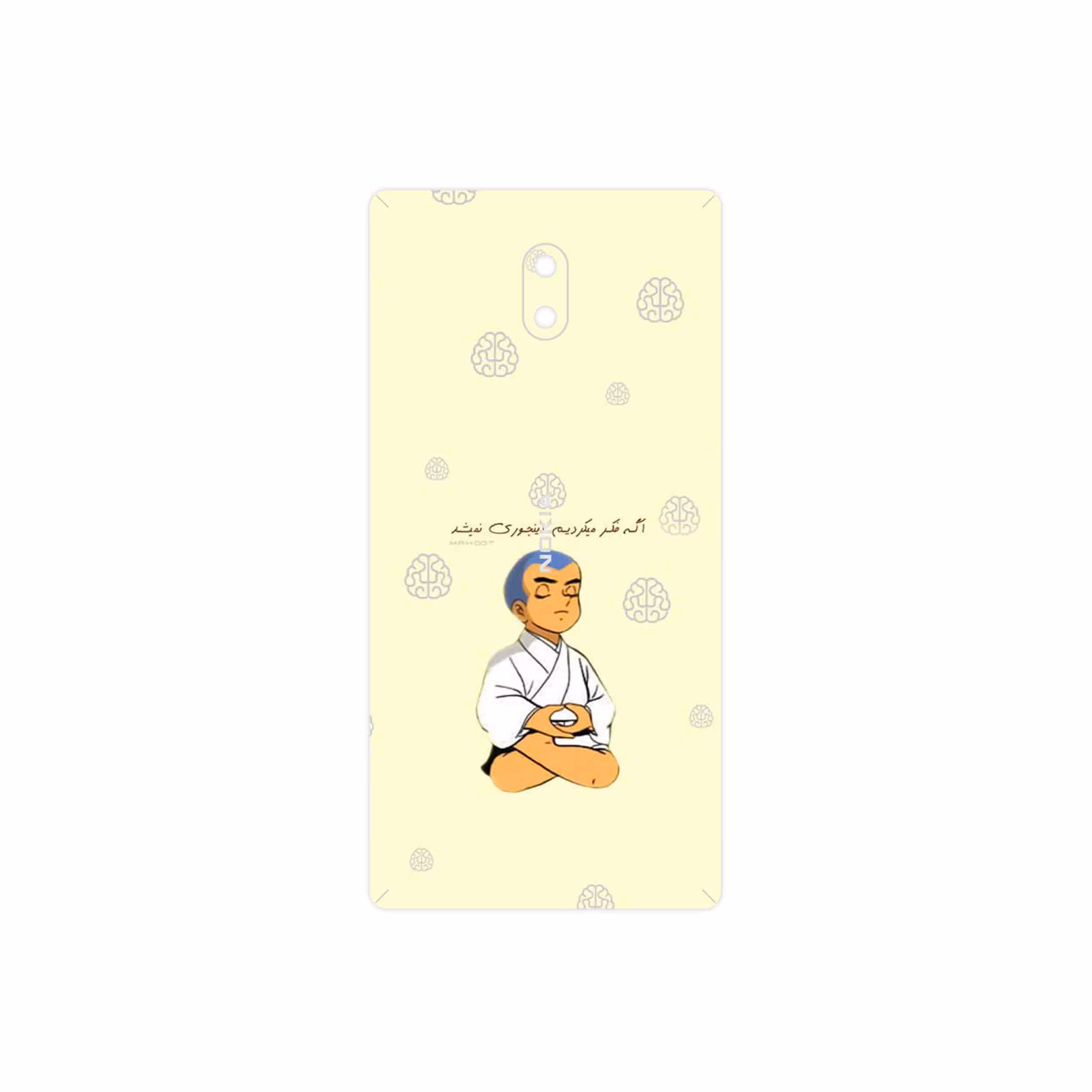 برچسب پوششی ماهوت مدل Ikkyu-san مناسب برای گوشی موبایل نوکیا 3