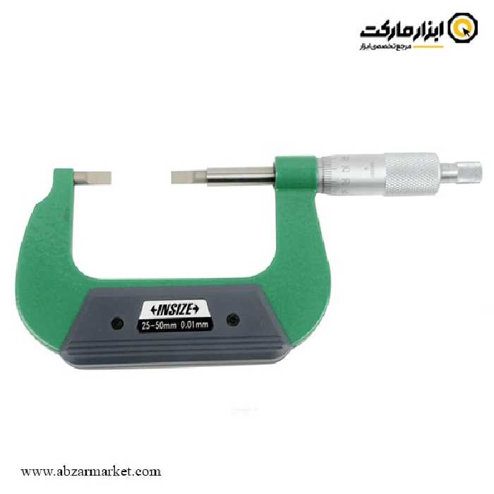 میکرومتر فک پیچ گوشتی اینسایز خارج سنج 50-25 میلی متر مدل 3232-50A