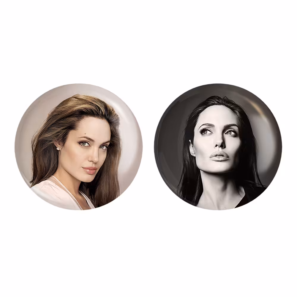 پیکسل خندالو مدل آنجلینا جولی کد 63946393 مجموعه 2 عددی