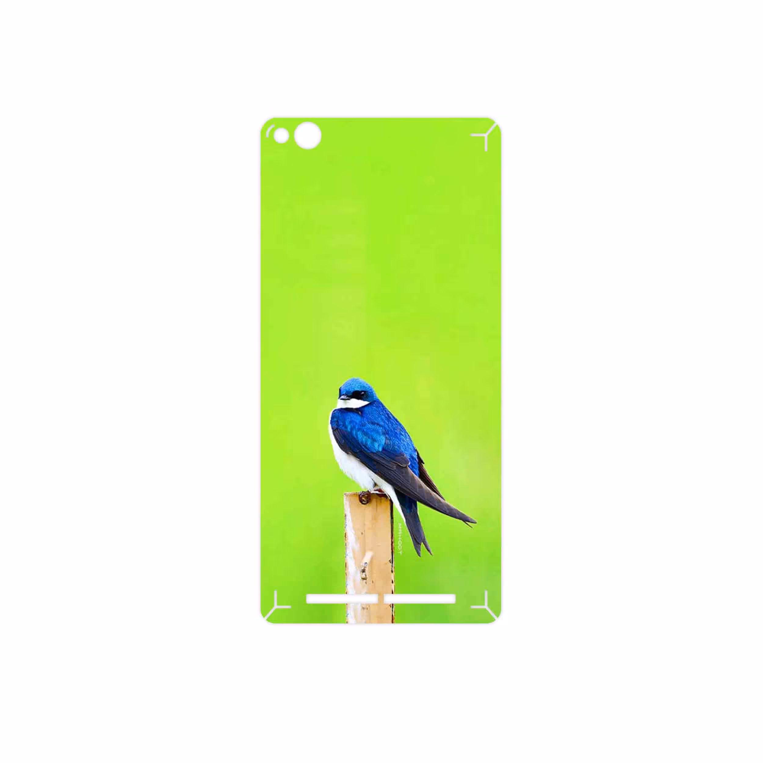برچسب پوششی ماهوت مدل Bird Swallow مناسب برای گوشی موبایل شیائومی Redmi 3