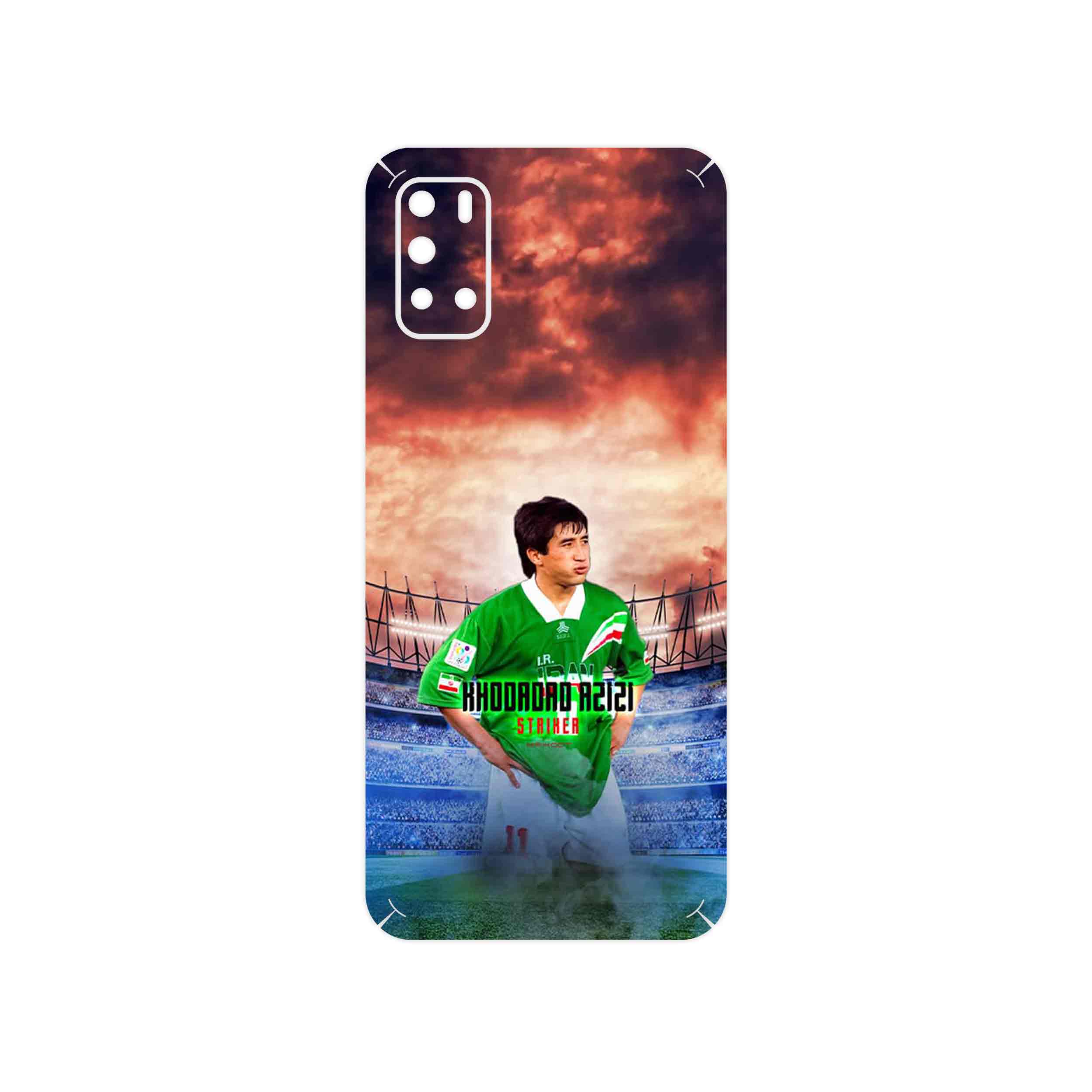 برچسب پوششی ماهوت مدل Khodadad Azizi مناسب برای گوشی موبایل جی پلاس Z10