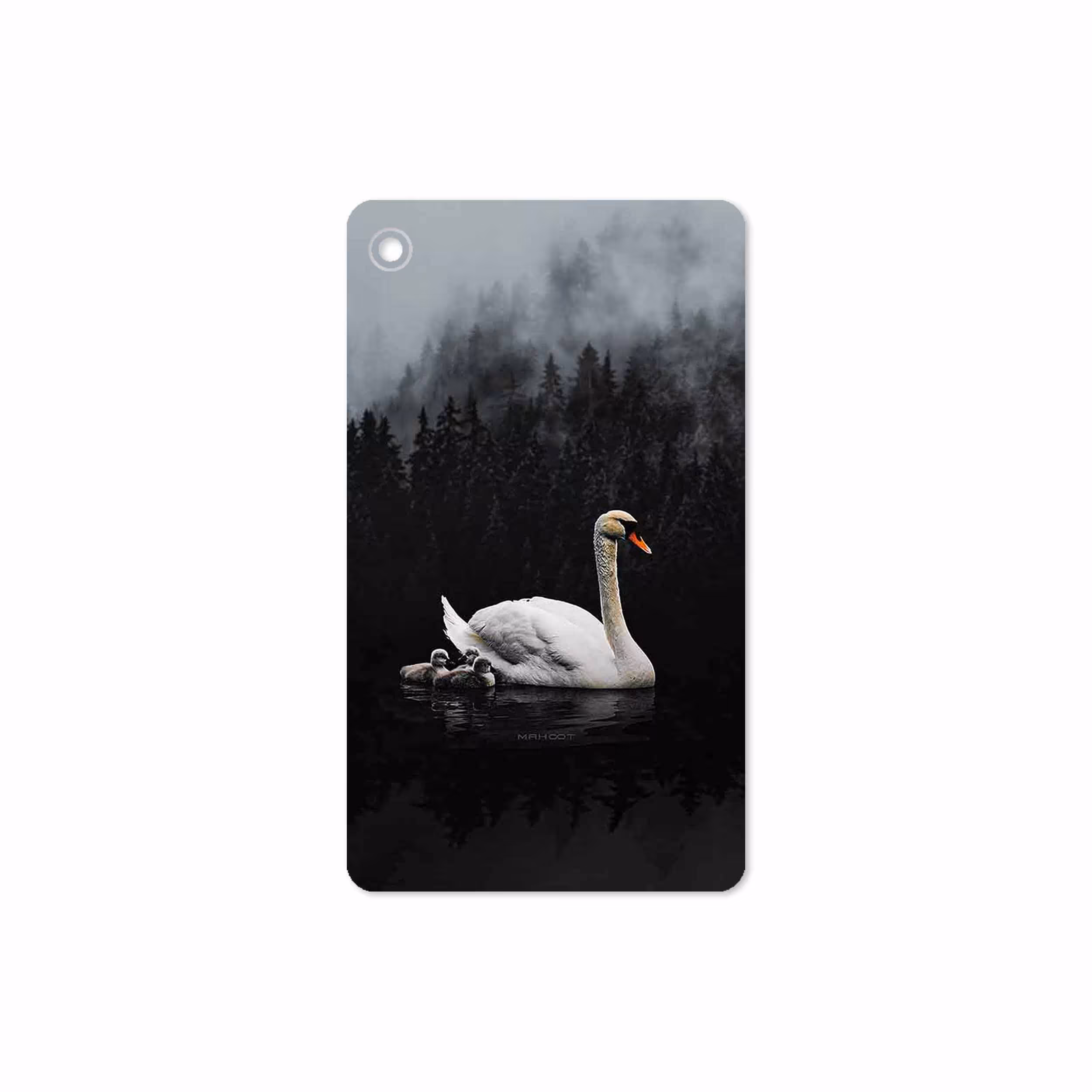 برچسب پوششی ماهوت مدل Swan Lake مناسب برای تبلت لنوو Tab M7 2019