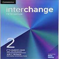 Interchange 2 5th SB WB CD وزیری ( چاپ رنگی کتاب دانش آموز با کتاب کار و سی دی)