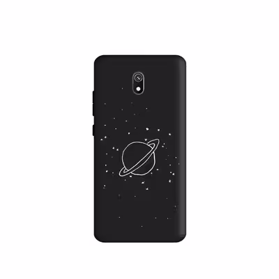 کاور طرح  سیاره زحل مینیمال کد y8653 مناسب برای گوشی موبایل شیائومی  Redmi 8A