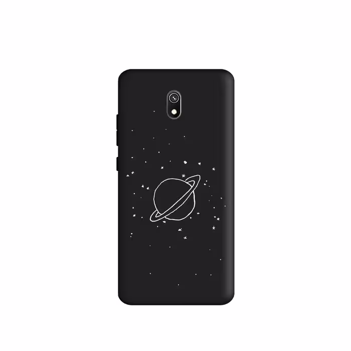 کاور طرح  سیاره زحل مینیمال کد y8653 مناسب برای گوشی موبایل شیائومی  Redmi 8A