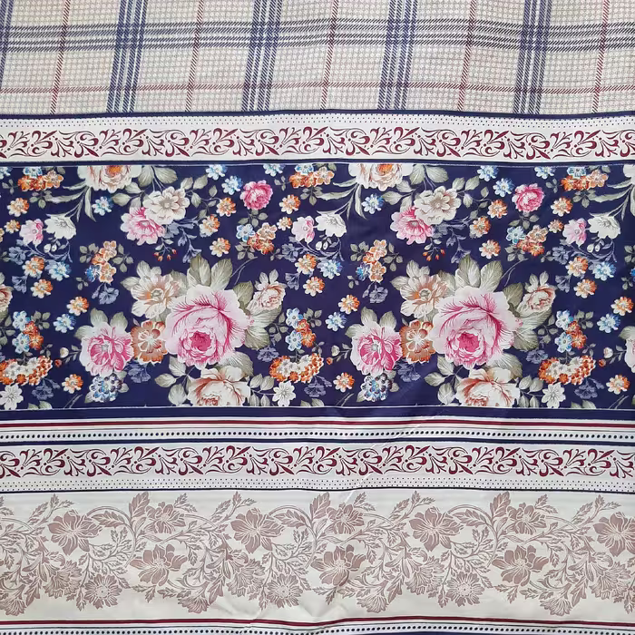 ملحفه مدل روانداز LS 517 دو نفره سایز 220×240 سانتی متر