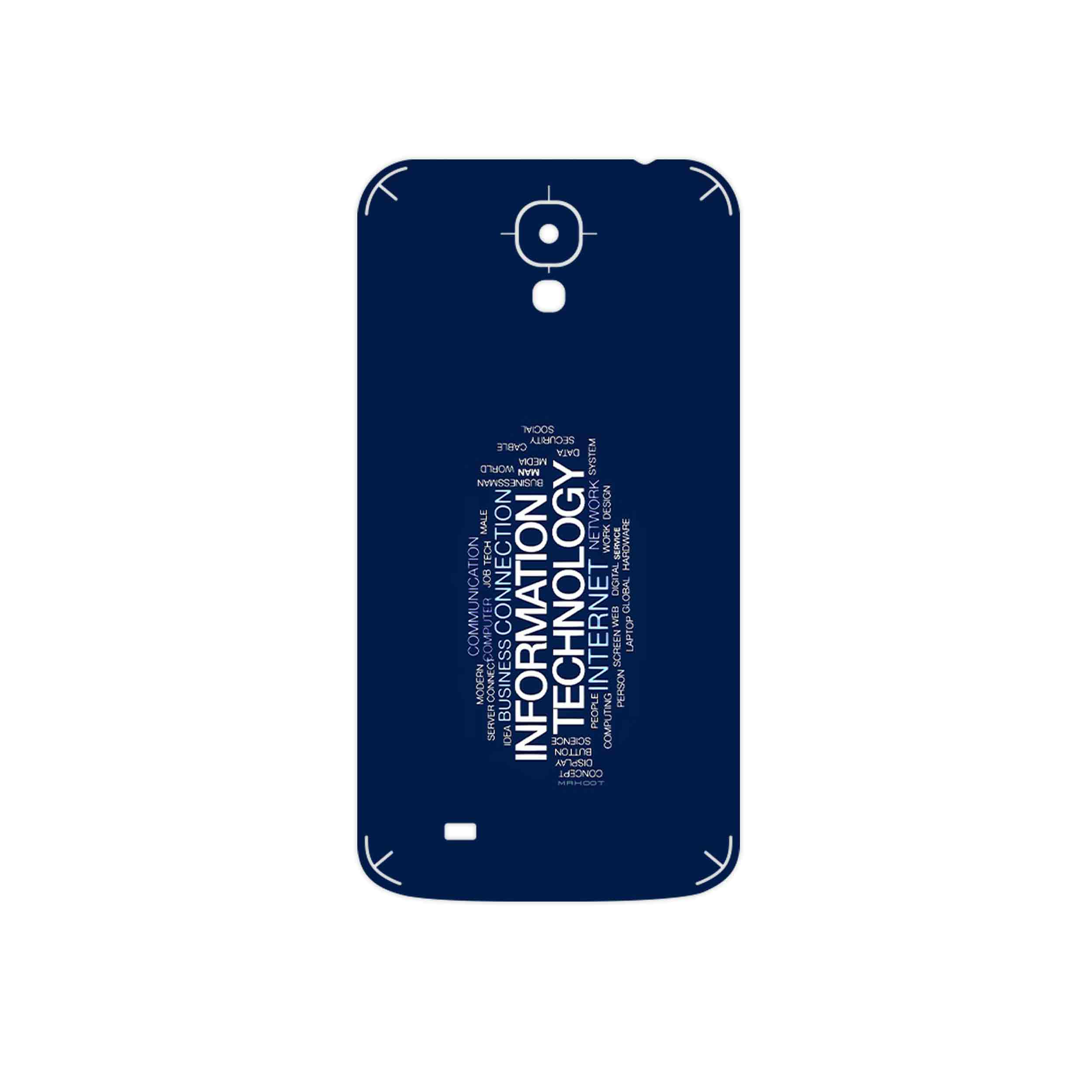 برچسب پوششی ماهوت مدل IT Science مناسب برای گوشی موبایل سامسونگ Galaxy Mega 6.3 I9200