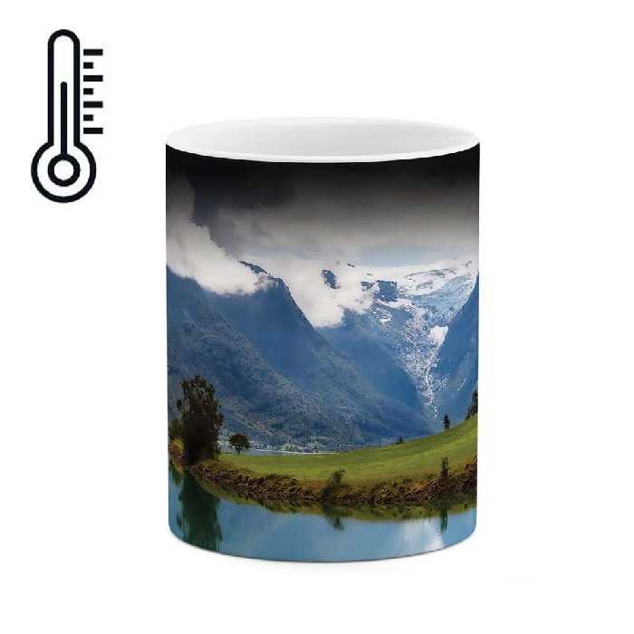 ماگ حرارتی طرح منظره مدل mgh10124