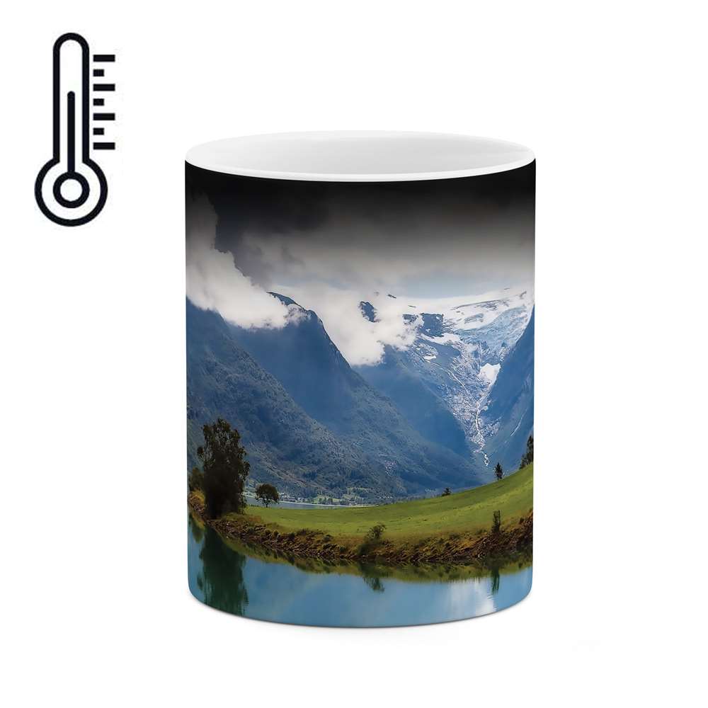 ماگ حرارتی طرح منظره مدل mgh10124