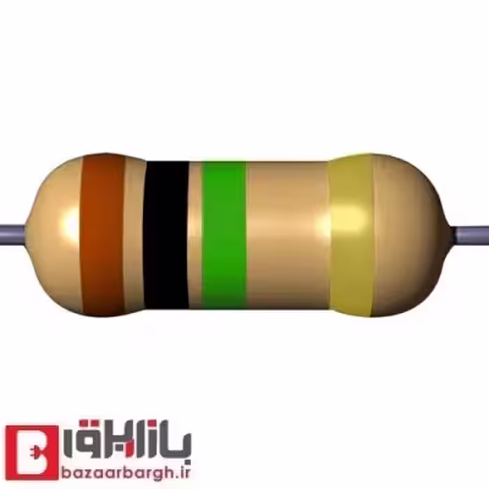 مقاومت 1 مگا اهم 1 وات 5 درصد