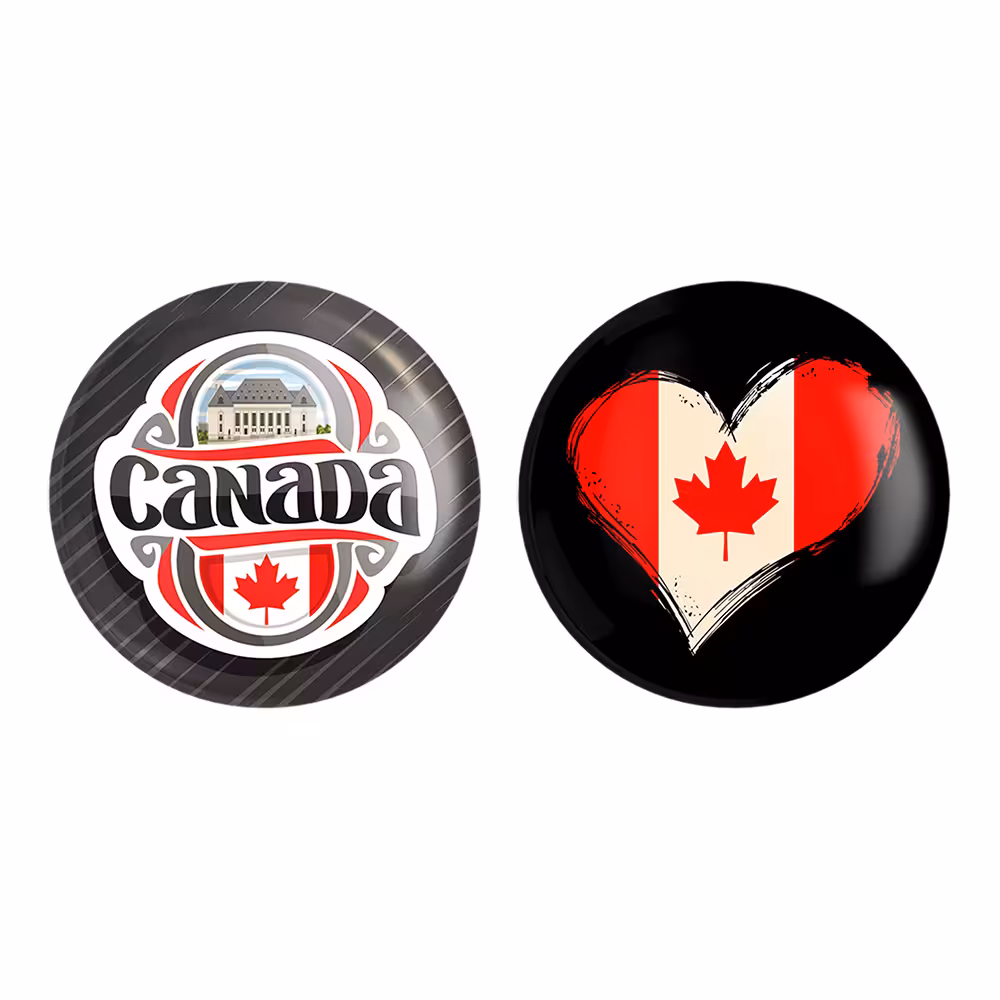 پیکسل خندالو مدل پرچم کانادا کد 2059720603 مجموعه 2 عددی