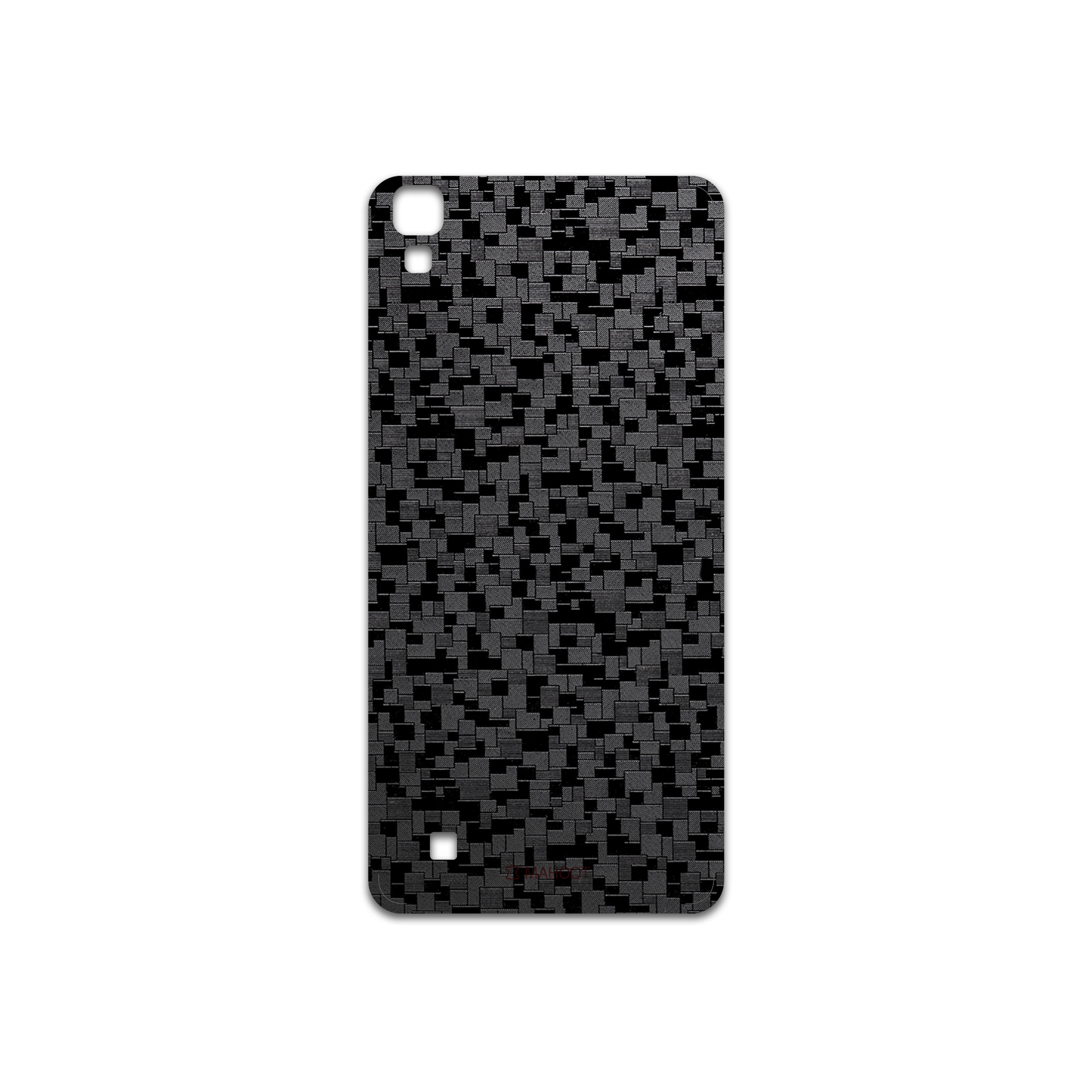 برچسب پوششی ماهوت مدل Black-Silicon مناسب برای گوشی موبایل ال جی X Power