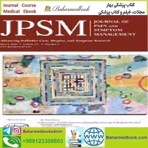 Journal of Pain and Symptom Management Volume 65 Issue 3 2