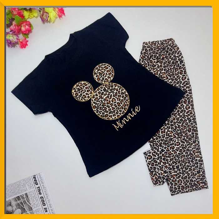 تیشرت شلوارک پلنگی