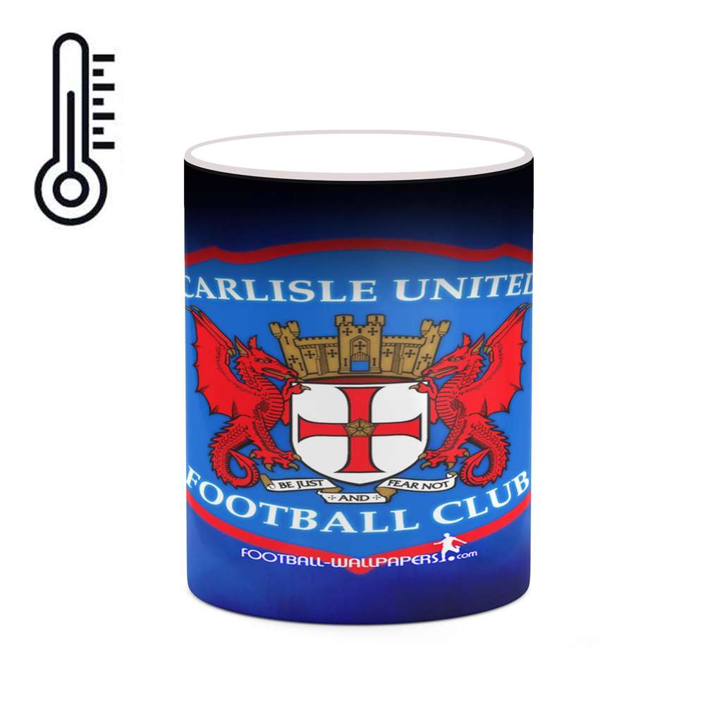 ماگ حرارتی کاکتی طرح تیم Carlisle United مدل mgh19669