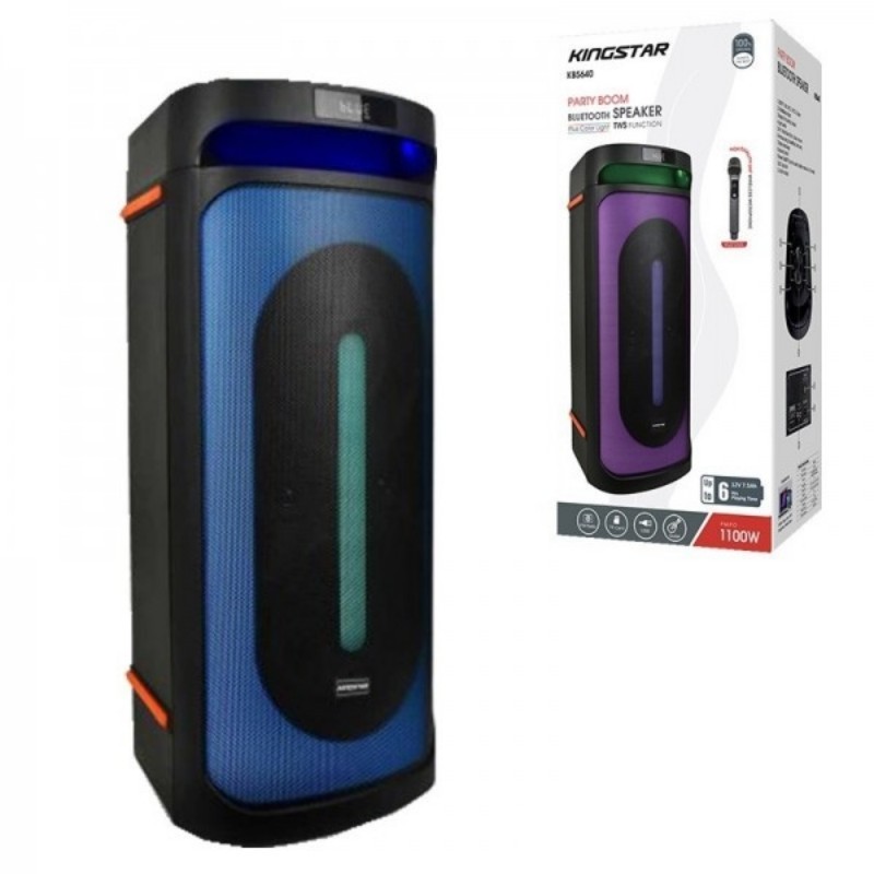 اسپیکر بلوتوثی قابل حمل کینگ استار مدل KBS640 ( حتما موجودی بگیرید با تشکر )( قابل تخفیف )

