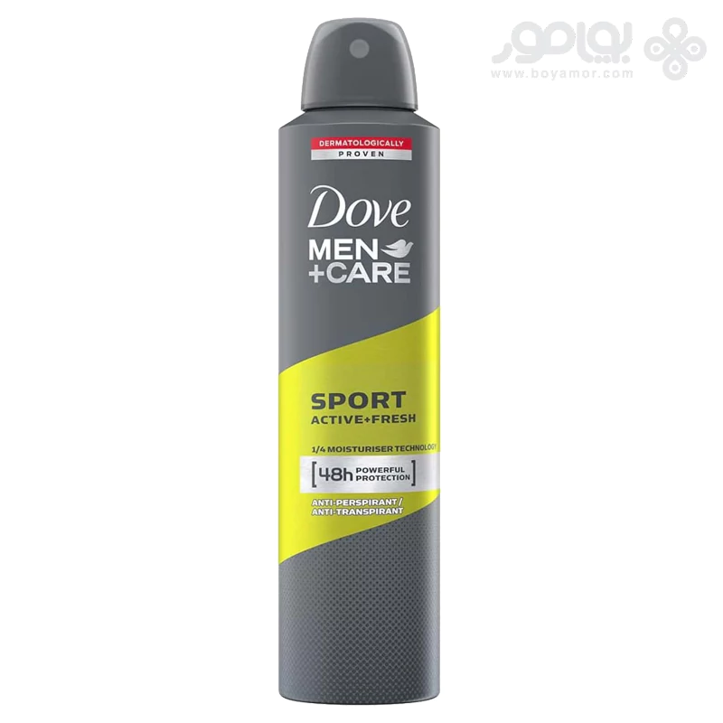 اسپری دئودورانت مردانه داو مدل SPORT ACTIVE FRESH حجم 250 میل