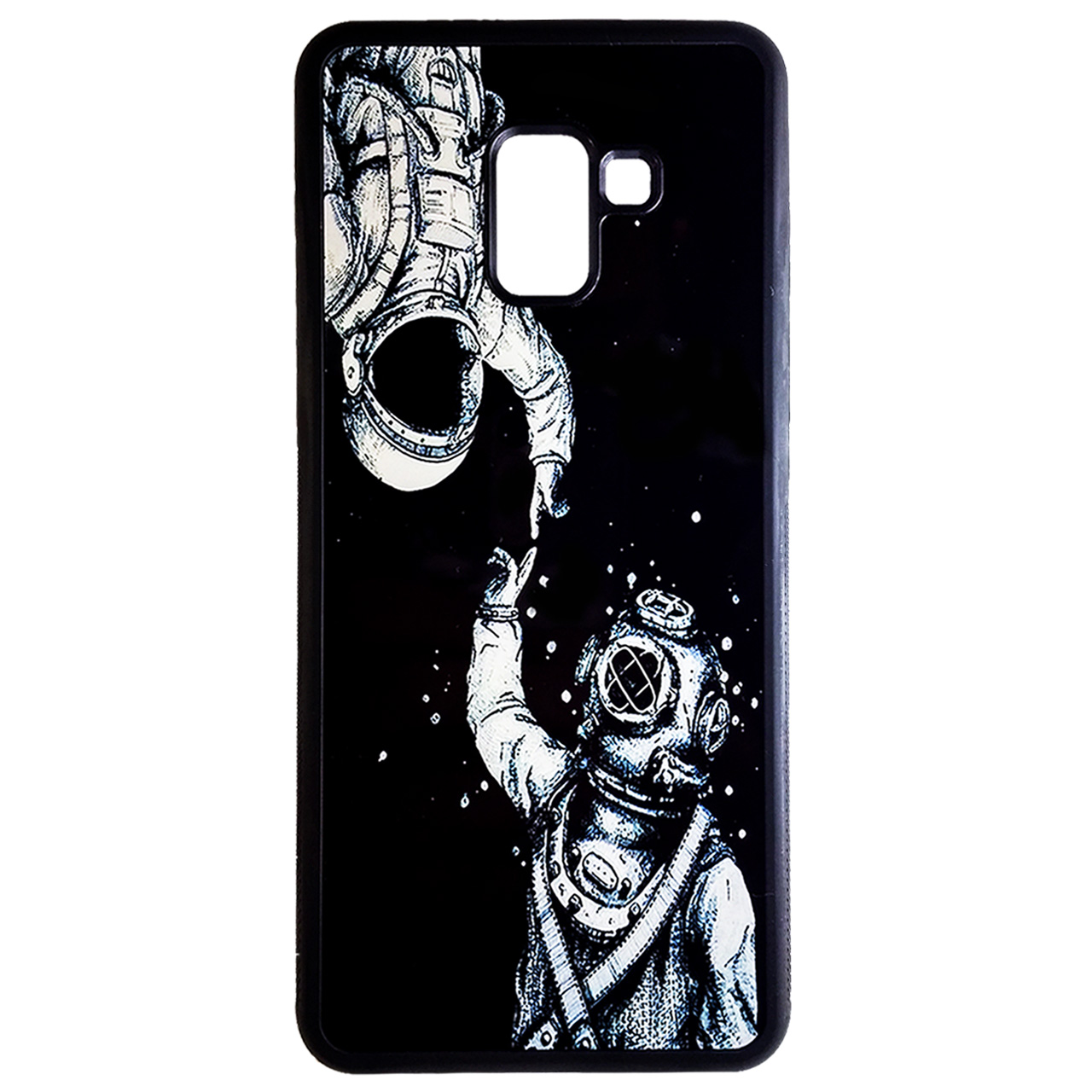 کاور طرح فضانورد کد 1158 مناسب برای گوشی موبایل سامسونگ galaxy j6 2018