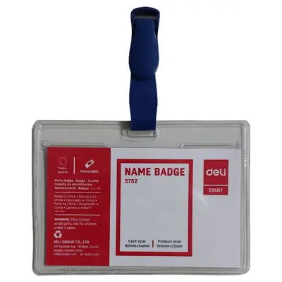 کارت آویز دلی مدل 5752  بسته 10 عددی