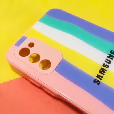 کاور مدل Rain کد 01 مناسب برای گوشی موبایل سامسونگ Galaxy A03s 