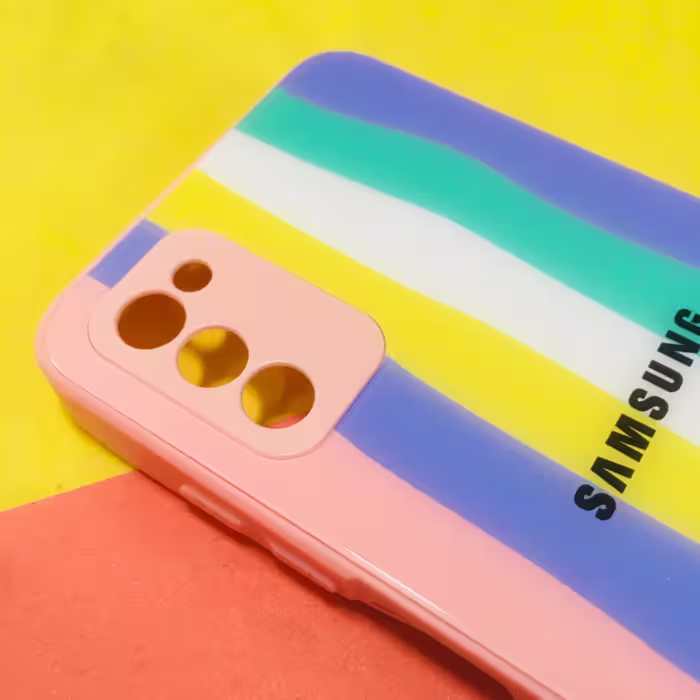 کاور مدل Rain کد 01 مناسب برای گوشی موبایل سامسونگ Galaxy A03s 