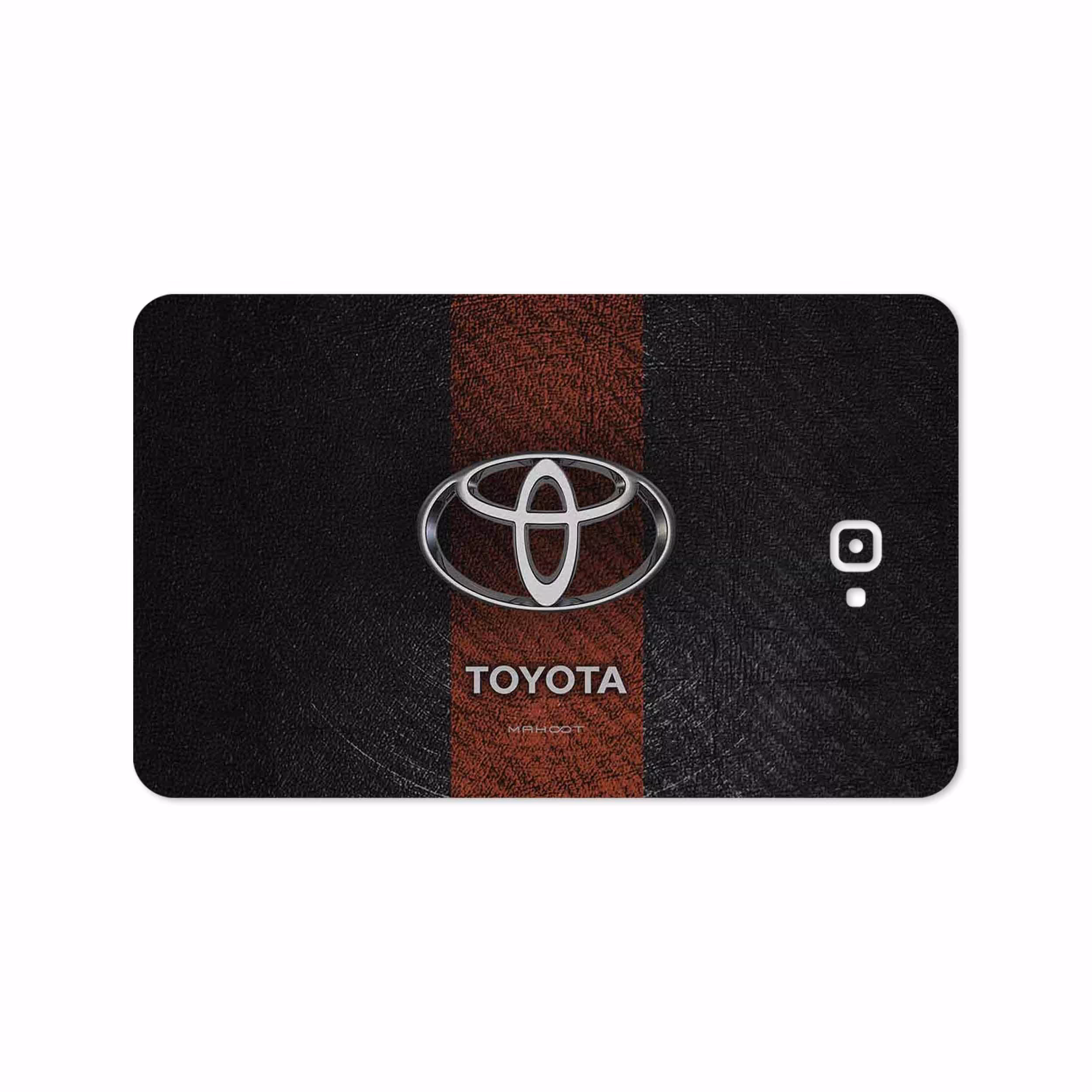 برچسب پوششی ماهوت مدل TOYOTA-Logo مناسب برای تبلت سامسونگ Galaxy Tab A 10.1 2016 T580