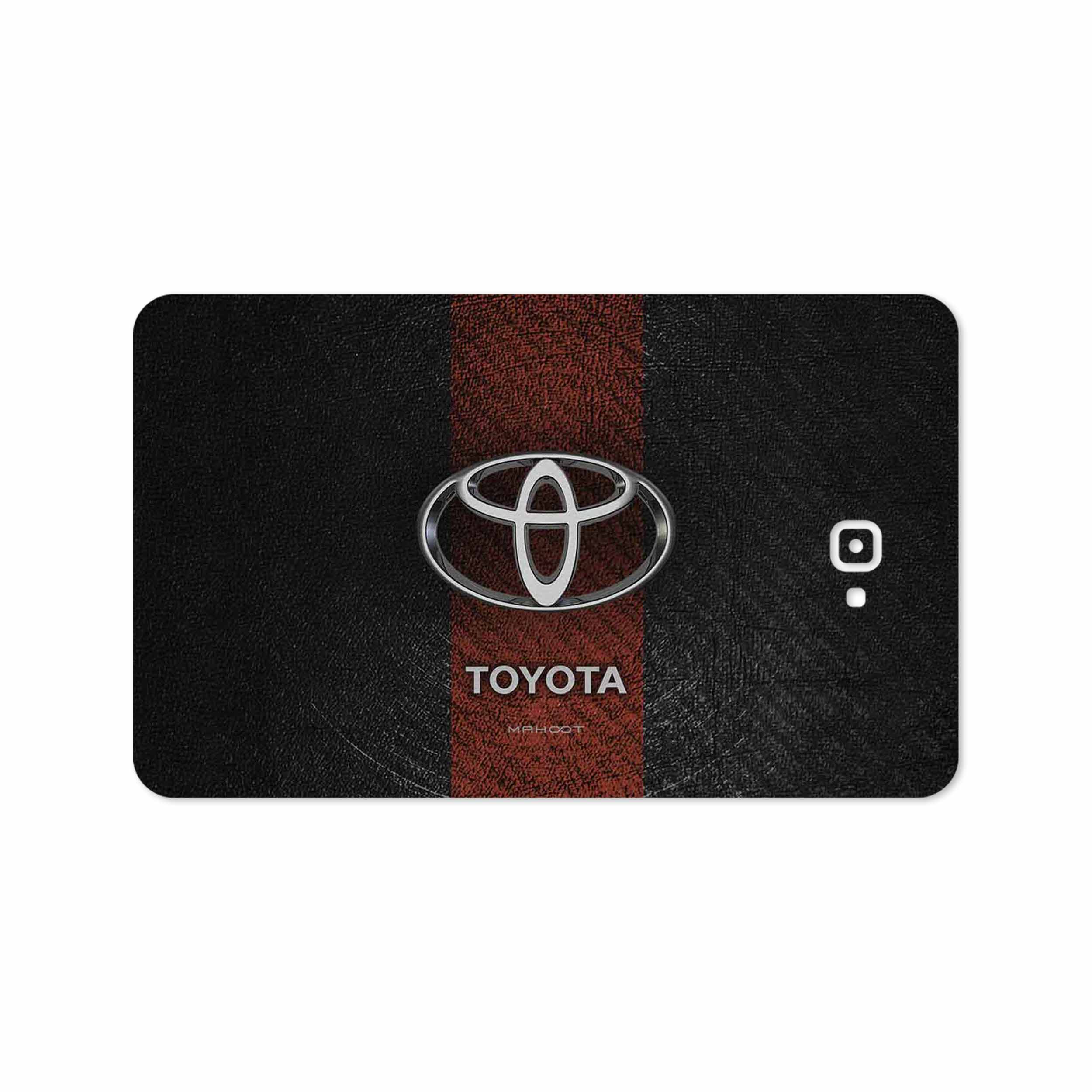 برچسب پوششی ماهوت مدل TOYOTA-Logo مناسب برای تبلت سامسونگ Galaxy Tab A 10.1 2016 T580