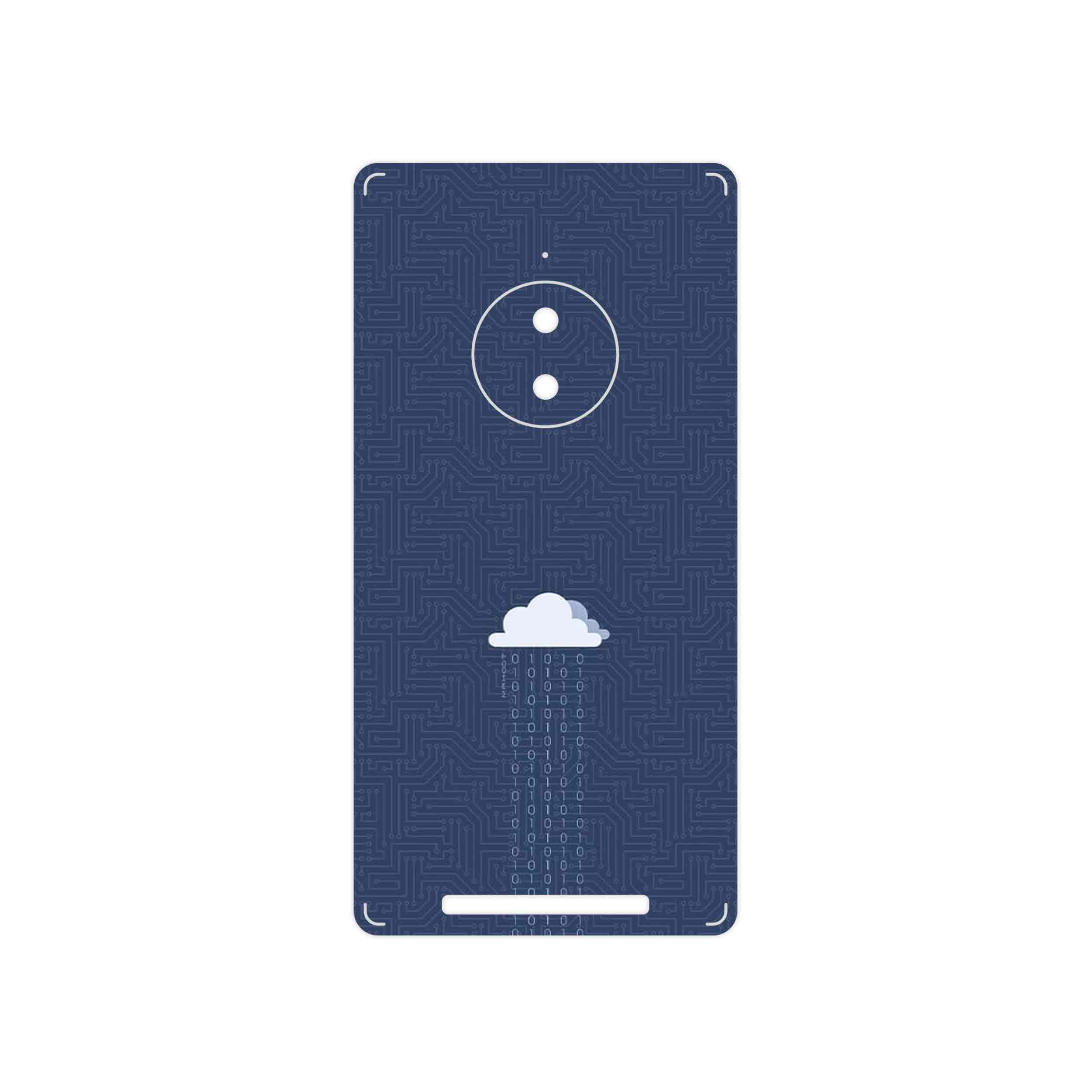 برچسب پوششی ماهوت مدل Minimal Data Cloud مناسب برای گوشی موبایل نوکیا Lumia 830