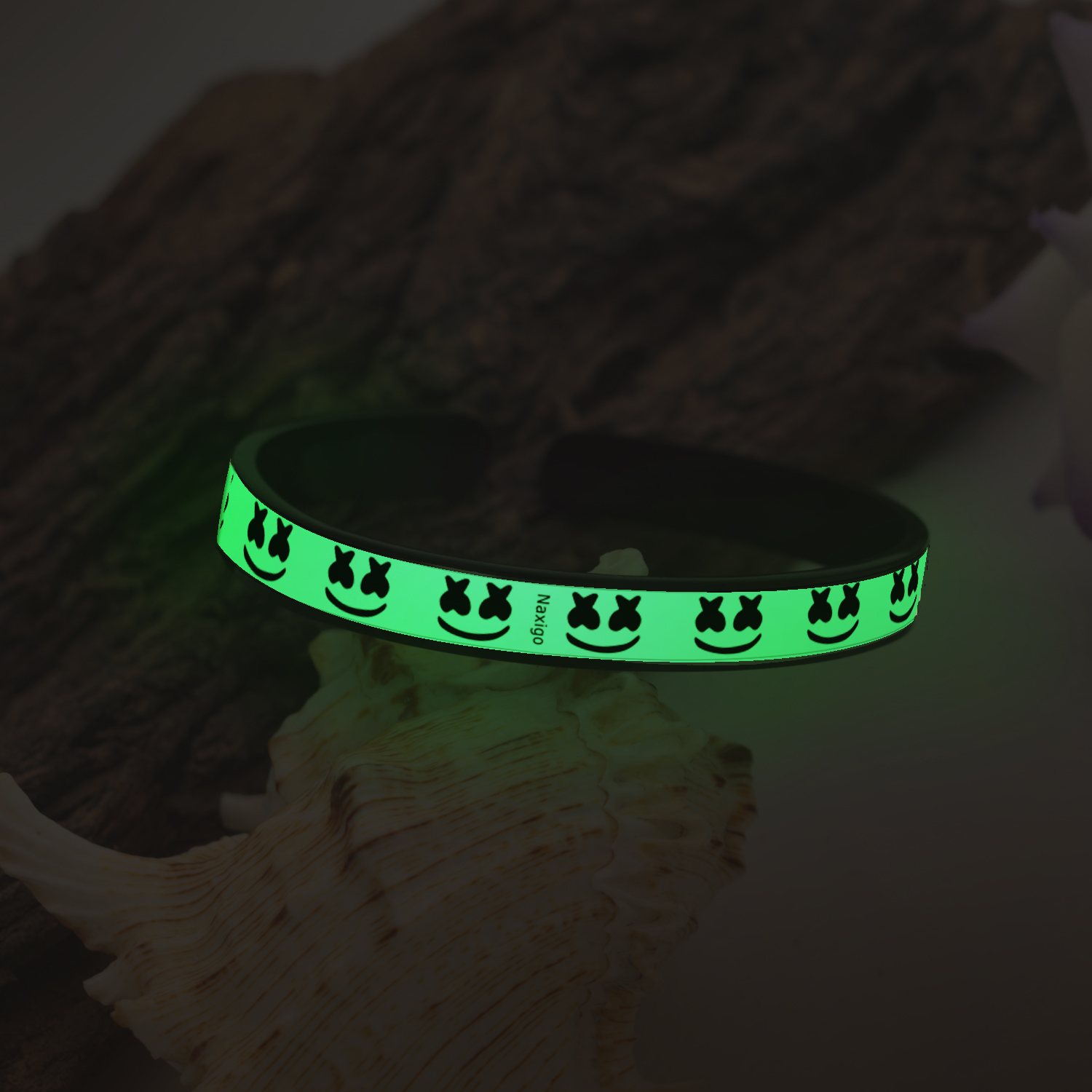 دستبند ناکسیگو طرح دی جی مارشملو مدل BR5538