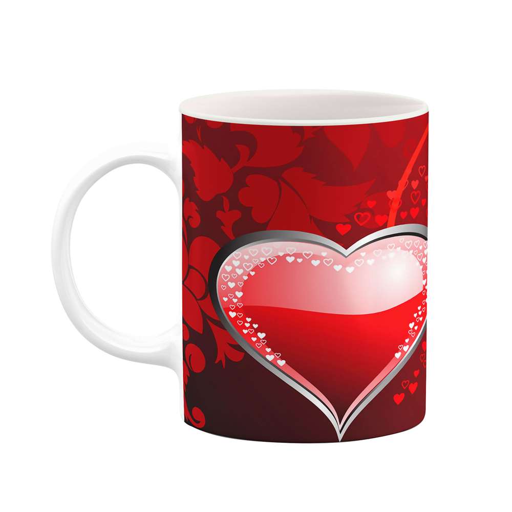 ماگ طرح قلب مدل mgs06014