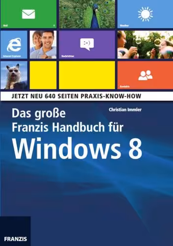 خرید و دانلود نسخه کامل کتاب Das große Franzis Handbuch für Windows 8