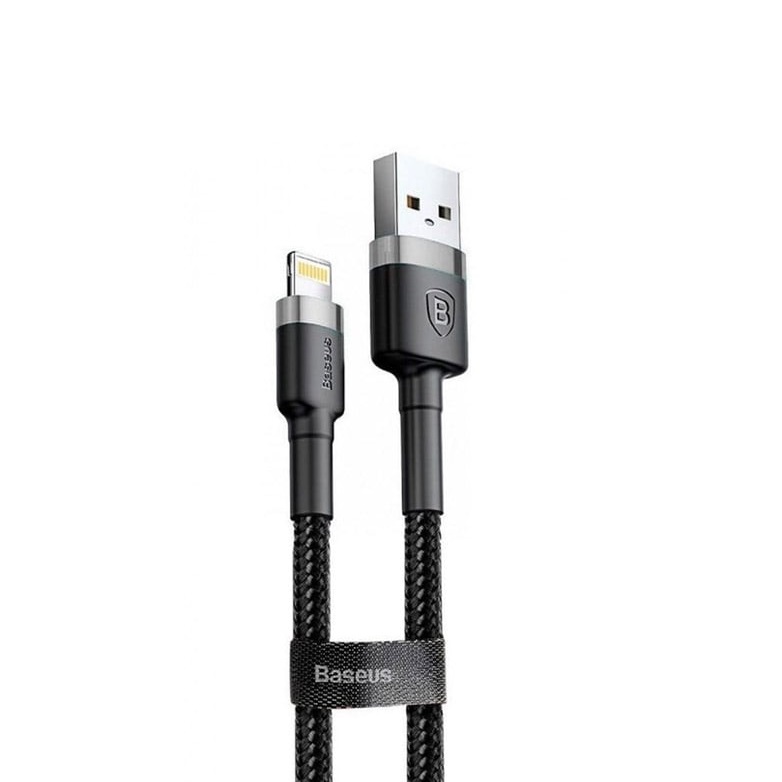 کابل لایتنینگ بیسوس Baseus Cafule CALKLF-BG1 طول 1 متر توان 2.4 آمپر