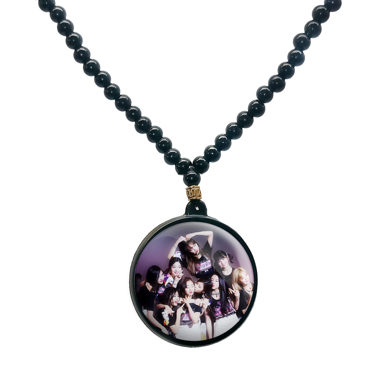 گردنبند پرمانه طرح تو ایس کد pmd.18233 مدل دو طرفه