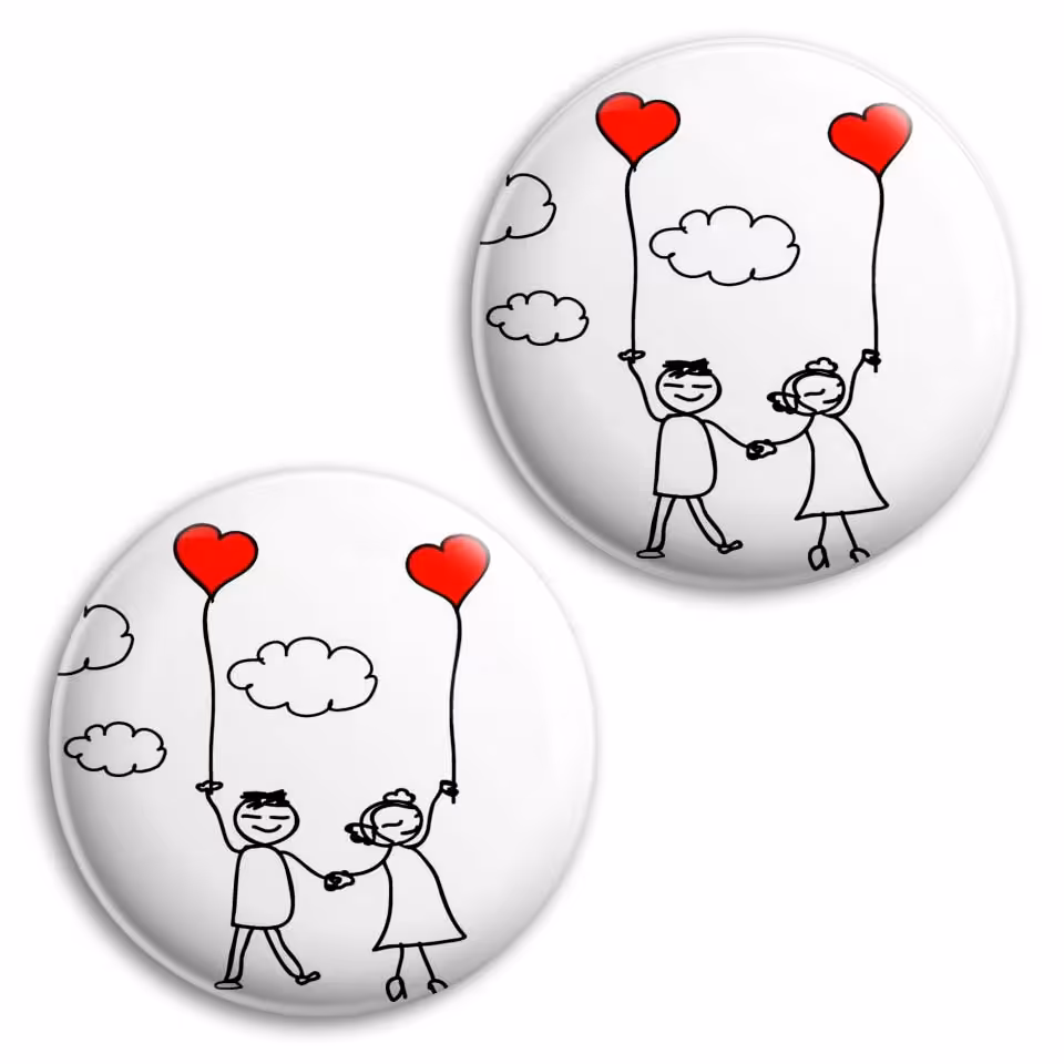  پیکسل پرمانه طرح عاشقانه کد pm2n.1160 مجموعه 2 عددی