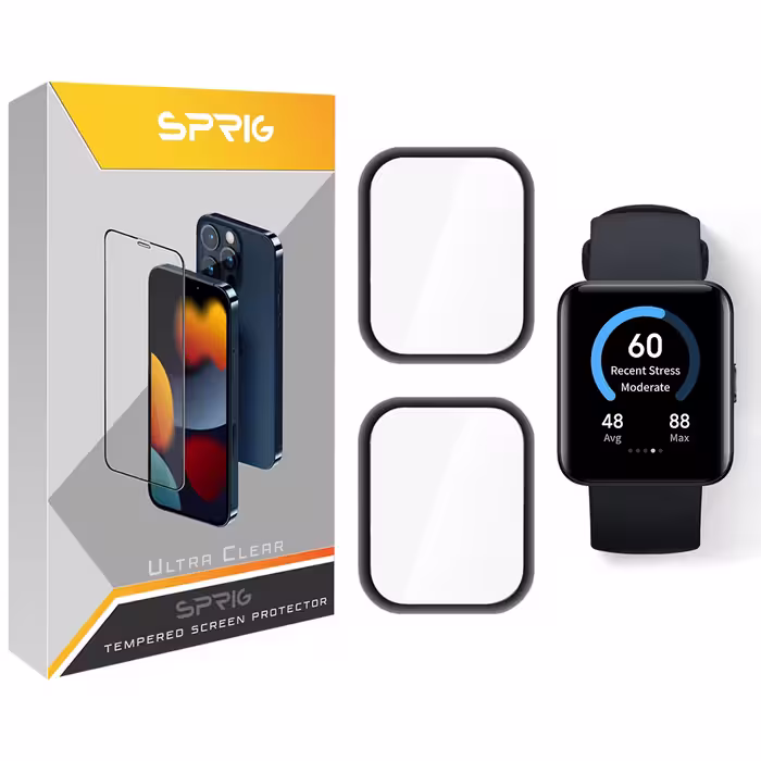 محافظ صفحه نمایش نانو اسپریگ مدل SPG مناسب برای ساعت هوشمند شیائومی Redmi Watch 2  بسته دو عددی