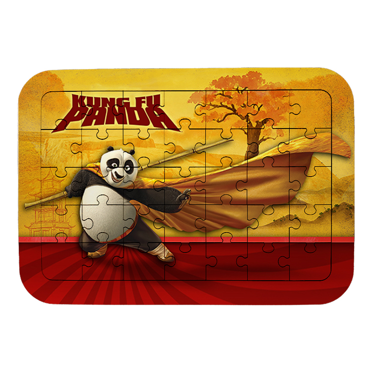 پازل 35 تکه مدل پاندا مونگ فو کار کد 25