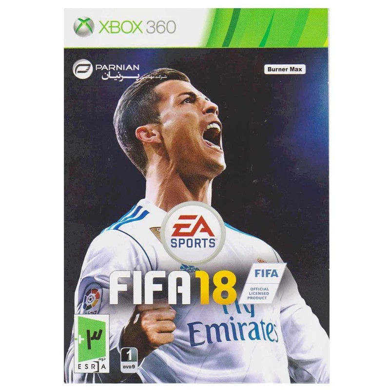 بازی FIFA 18 مخصوص ایکس باکس 360