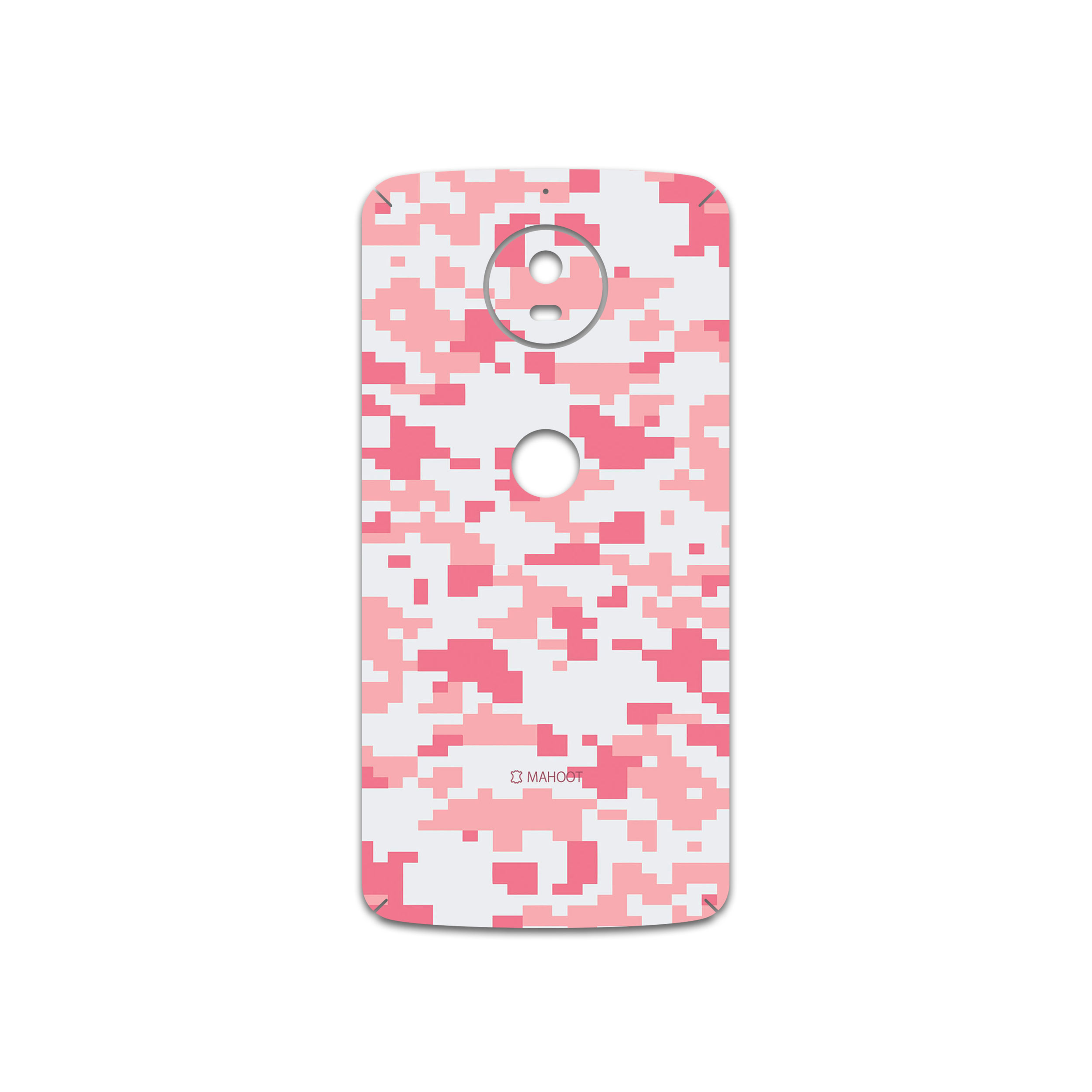 برچسب پوششی ماهوت مدل Army-Pink-pixel مناسب برای گوشی موبایل موتورولا Moto G5S