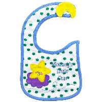 پیش بند یقه چسبی ابر و ستاره کارترز Carters