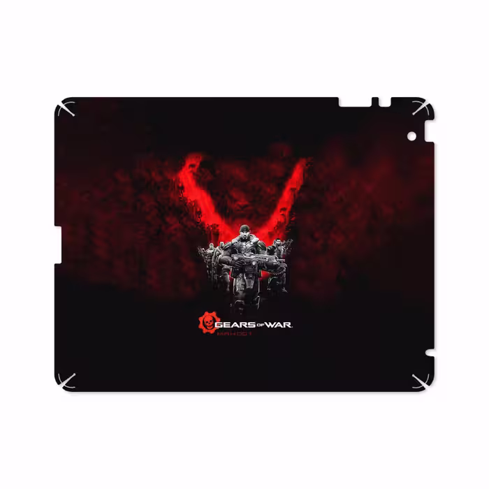 برچسب پوششی ماهوت مدل Gears-Of-War-Game مناسب برای تبلت اپل iPad 2 2011 A1397