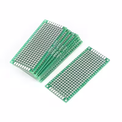 برد طرح فیبر سوراخ دار کد PCB.37