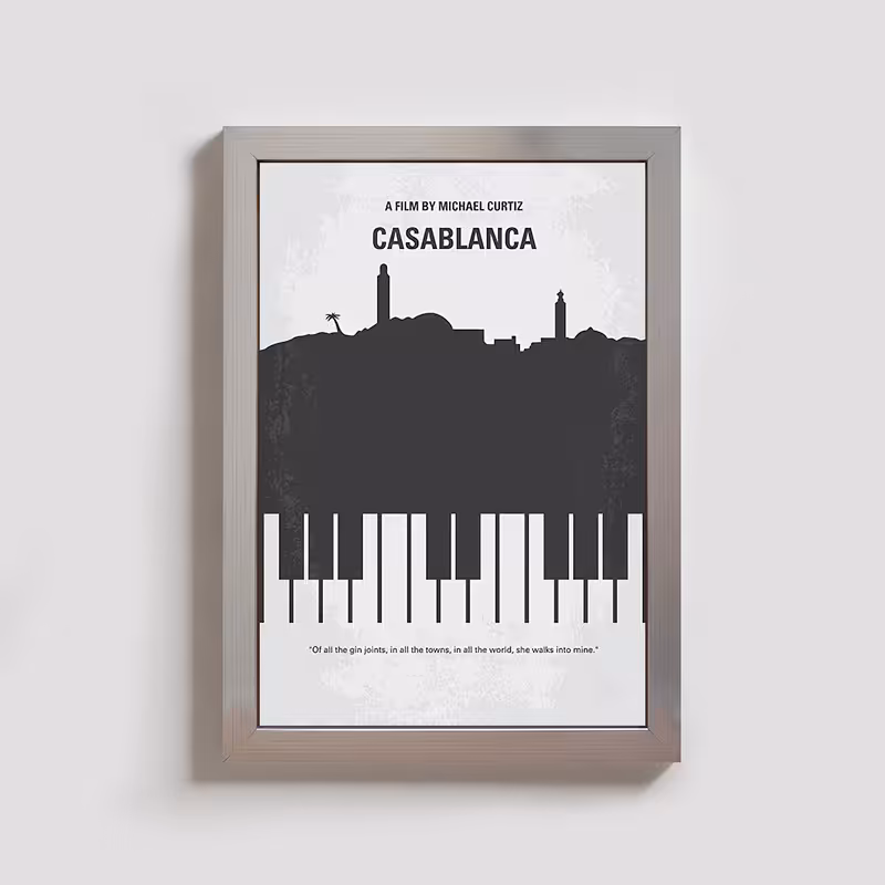 تابلو مدل casablanca | دنیای قاب