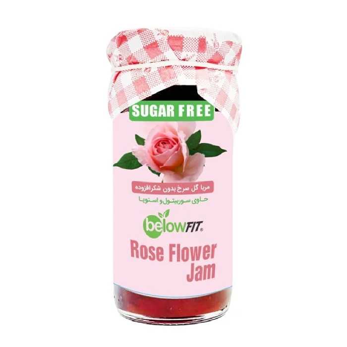 مربا گل سرخ بدون شکر بیلو 300 گرمی