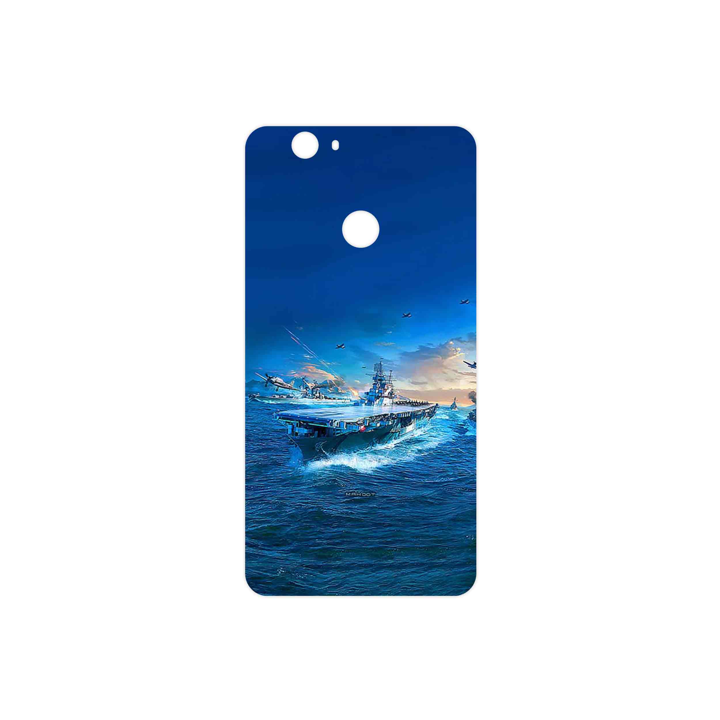 برچسب پوششی ماهوت مدل Warship مناسب برای گوشی موبایل هوآوی Nova